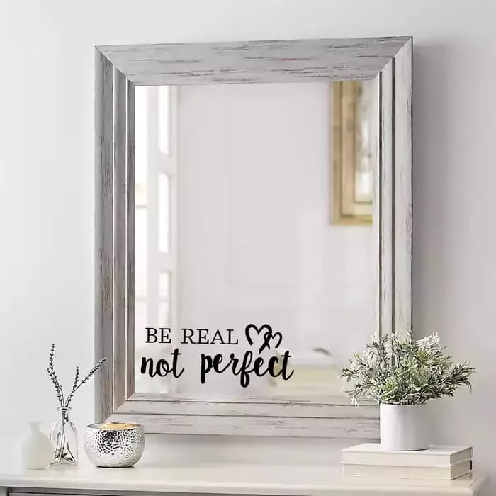 Autocollants muraux de miroir pour meubles