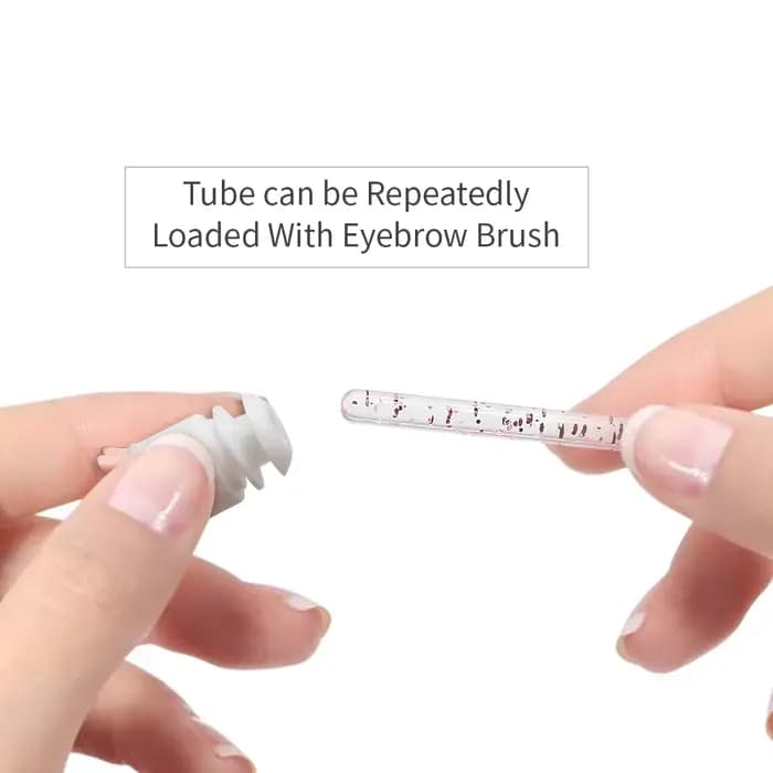 Tubes de brosse à cils avec baguettes de Mascara en cristal