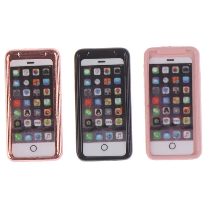 Jouet de simulation de modèle de téléphone portable pour la décoration de la maison de beurre