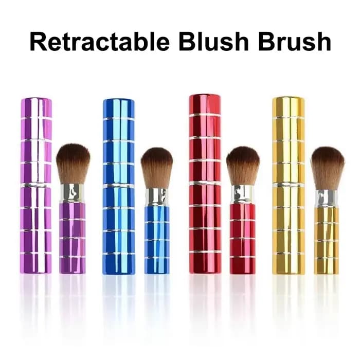 Brosse de maquillage rétractable
