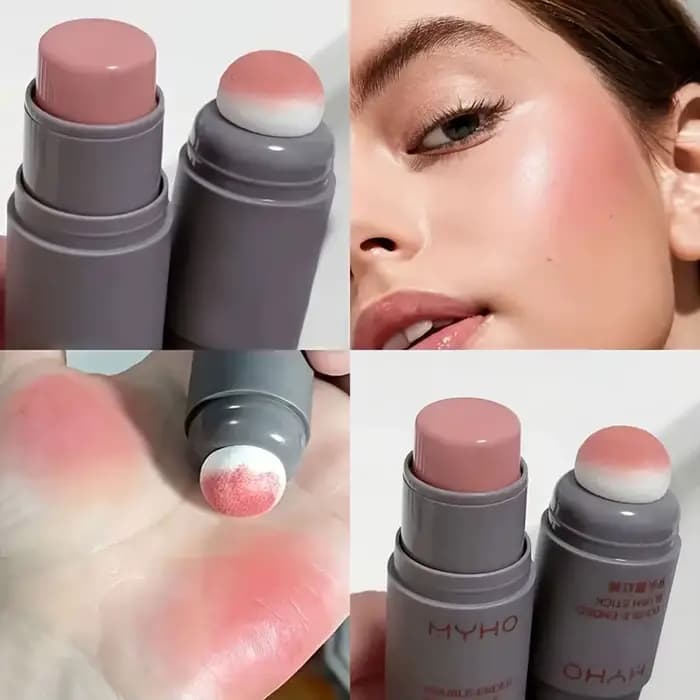 Bâton de blush à double extrémité