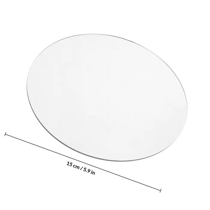 Miroir magnétique en acrylique pour casier