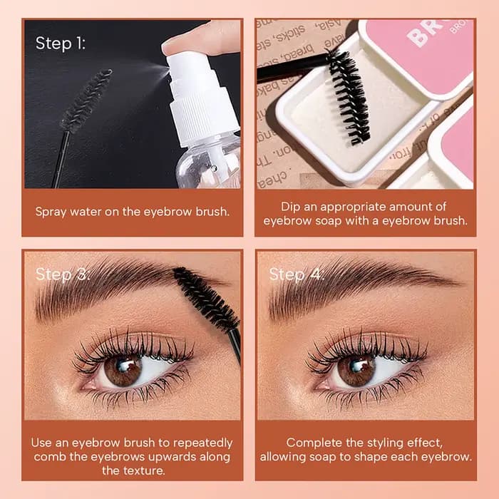 Crème coiffante pour sourcils