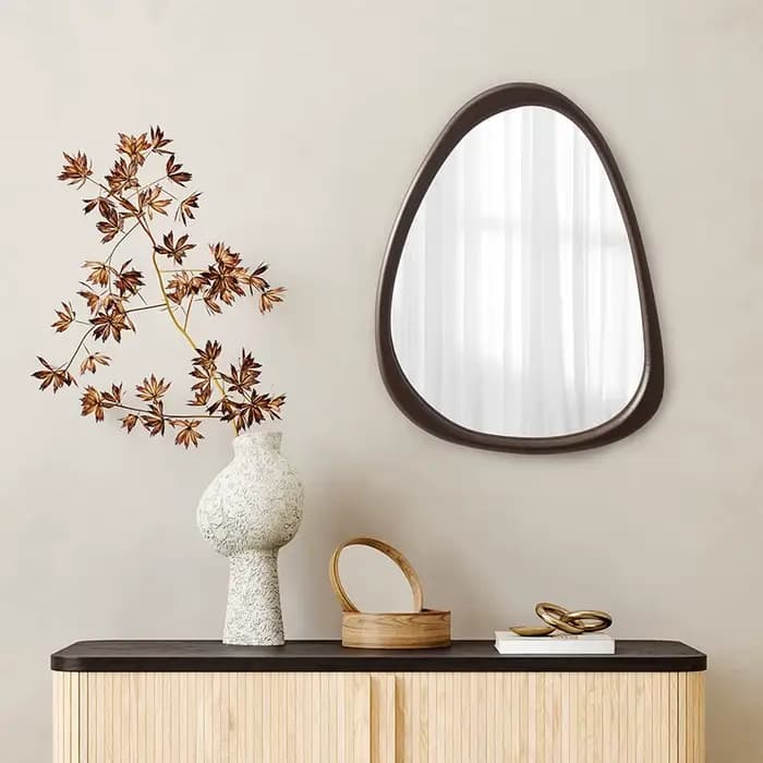 Miroir mural irrégulier