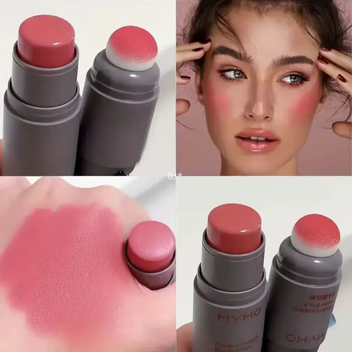 Bâton de blush à double extrémité