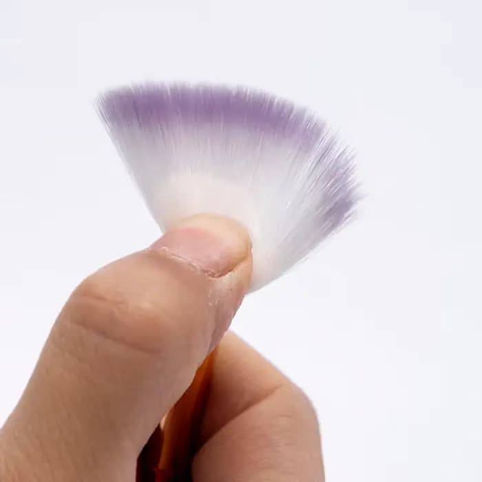 Brosse en éventail de coloration en céramique