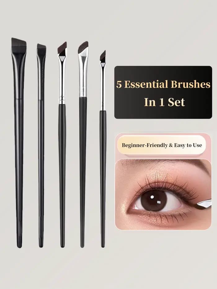 1 lot de 5 pinceaux de maquillage