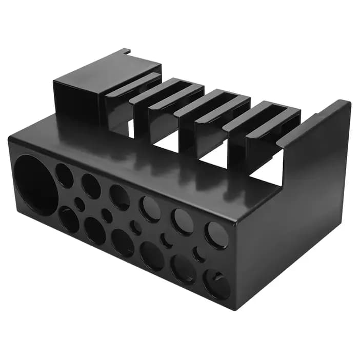 Boîte de rangement pour outils de coiffure