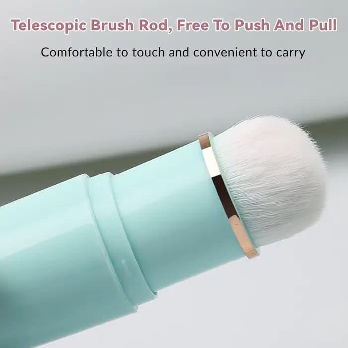 Pinceau de maquillage rétractable