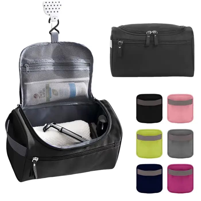 Trousse de toilette de voyage suspendue avec crochet