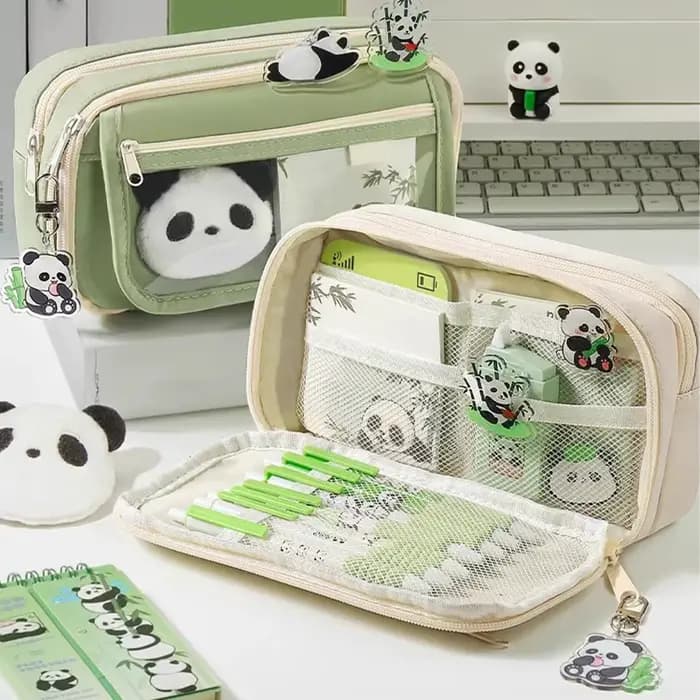 Trousse à crayons esthétique Panda