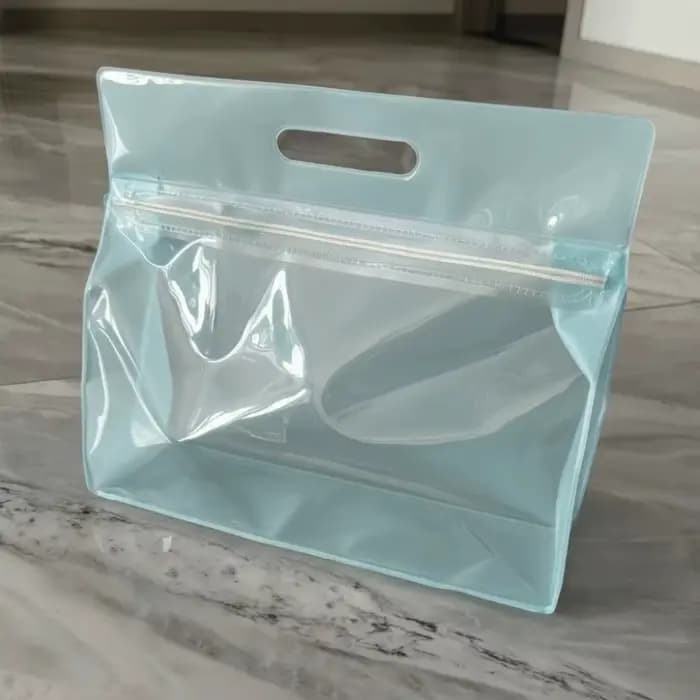 Sac de voyage à fermeture éclair pour articles de toilette