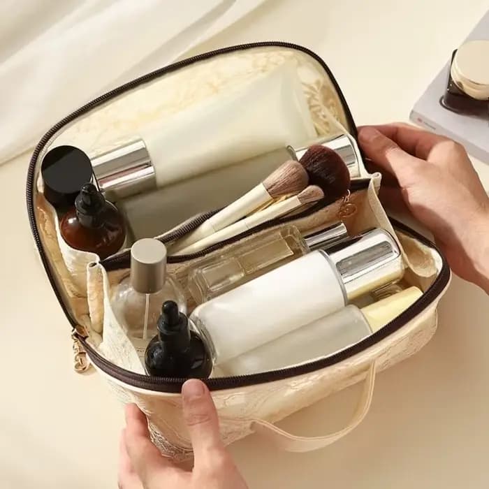 Sacs de maquillage en dentelle pour femmes