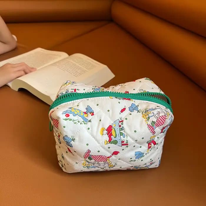 Trousse de maquillage à motifs de dessins animés