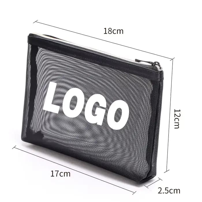 Sac d'école de maquillage portable avec logo personnalisé