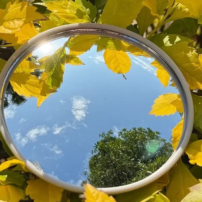 Ensemble de mini-miroirs ronds portables pour voyage