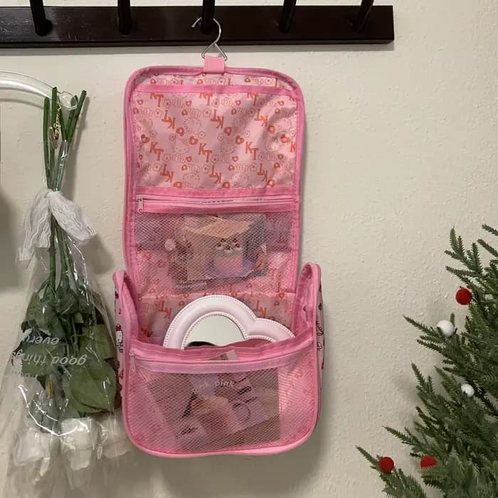 Sac à cosmétiques Kawaii Sanrio Hello Kitty