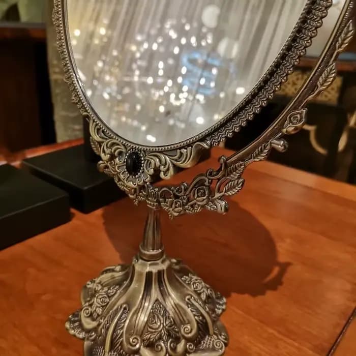 Miroir décoratif européen en Bronze