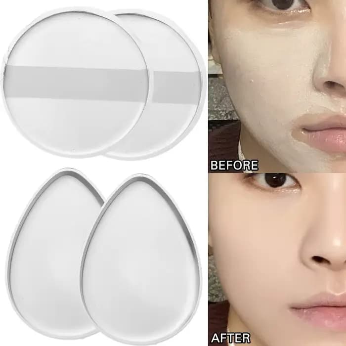 Éponge de maquillage antiadhésive en Silicone