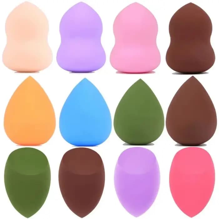 Éponge de maquillage personnalisée multicolore
