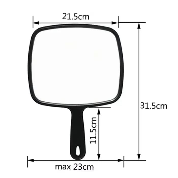 Coiffure Grand Miroir Confortable