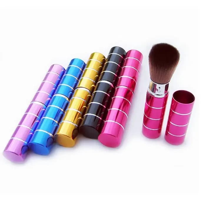 Brosse de maquillage rétractable