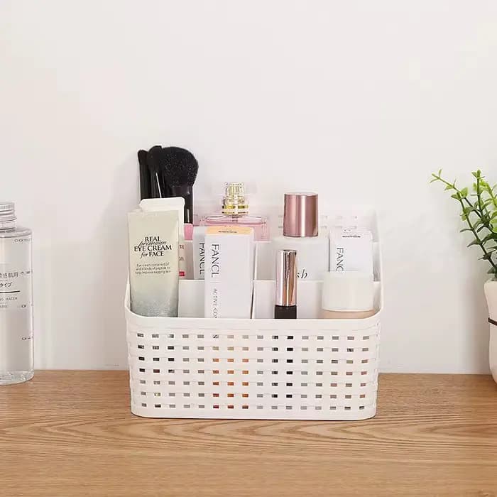 Boîte de rangement de maquillage pour bureau de cosmétiques