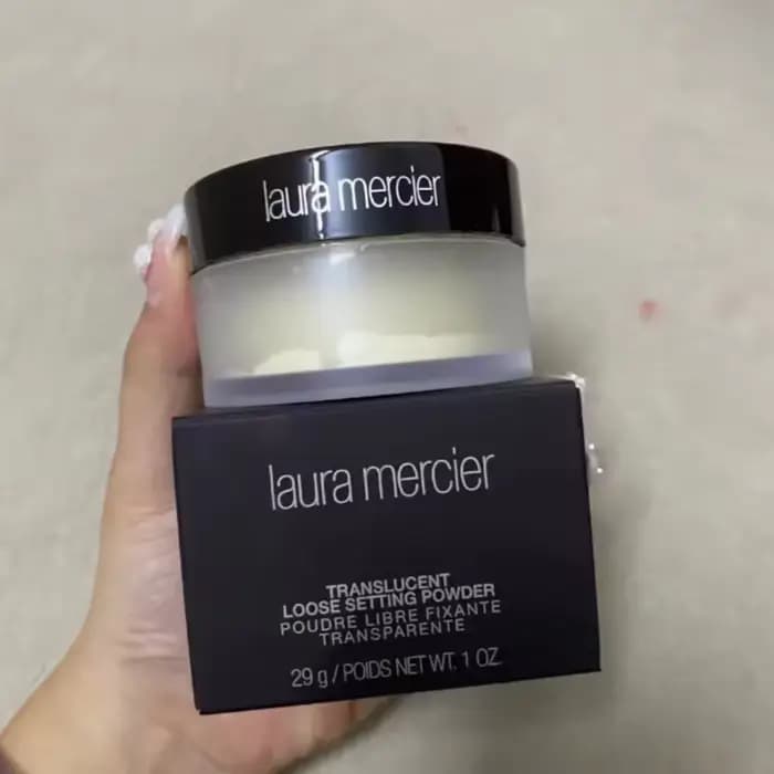 Poudre Libre Naturelle Transparente au Miel Lau Mercier