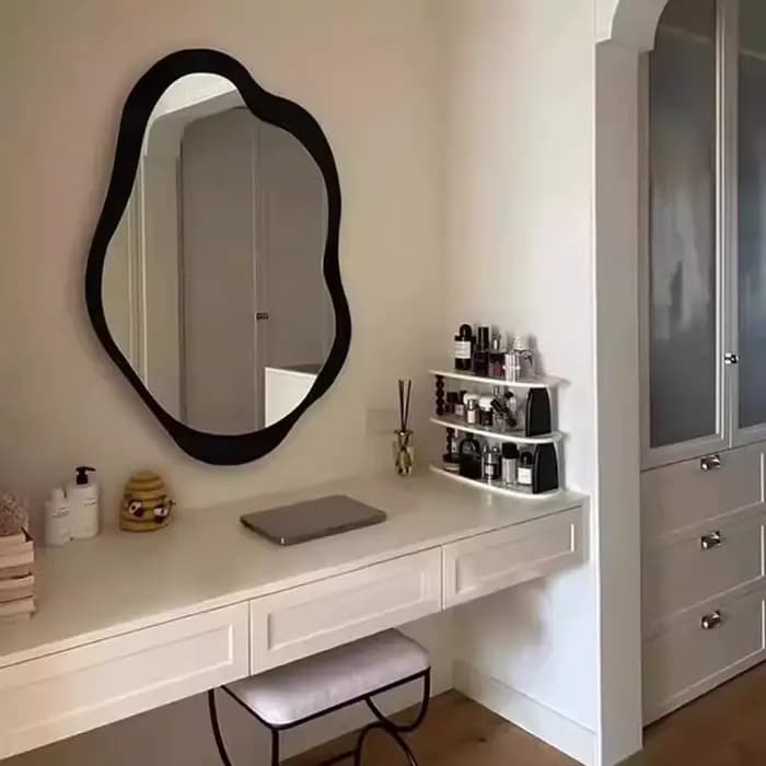 Miroir lumineux esthétique tendance