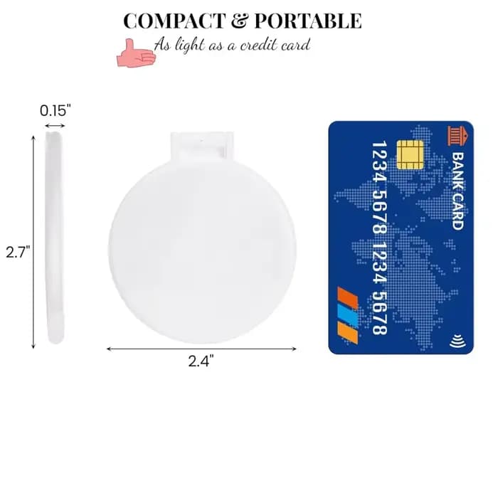 Lot de 10/20/30 miroirs compacts