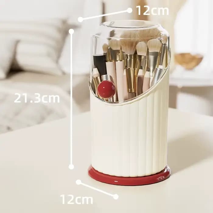 Boîte de rangement pour pinceaux de maquillage
