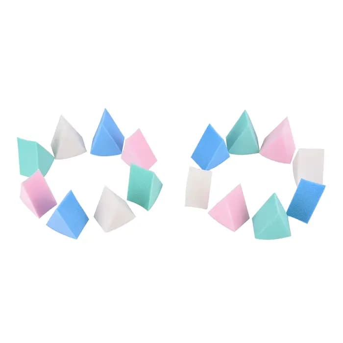 Éponge de maquillage en forme de Triangle