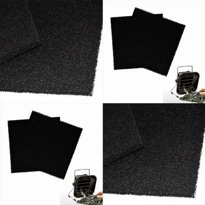 5 éponges filtrantes en charbon actif noir de haute qualité 13*13*1cm pour absorbeur de fumée de soudure 493, éponge d'évacuation de fumée ESD