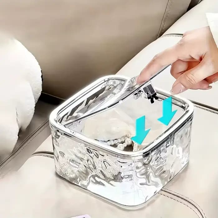 Boîte de rangement d'accessoires pour cheveux