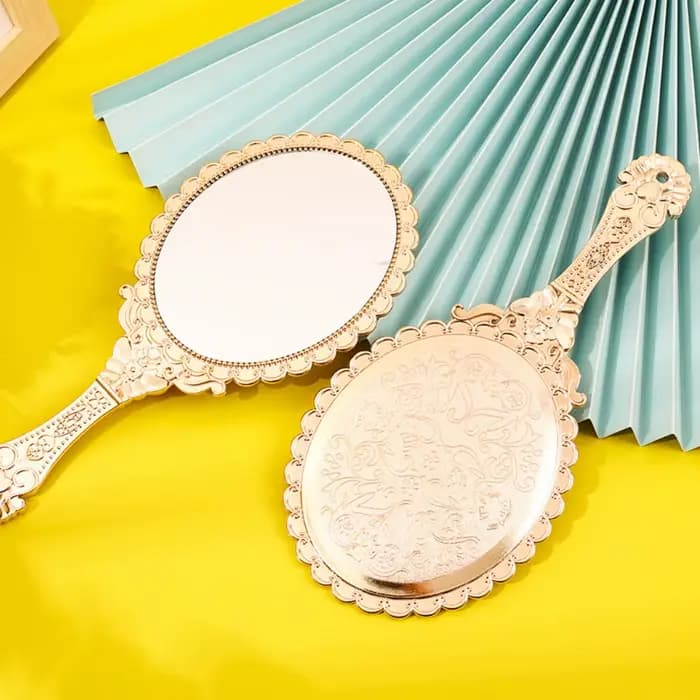 Miroir de Maquillage Portable de Style Européen