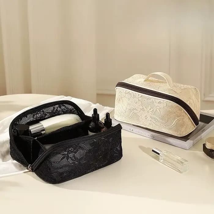 Sacs de maquillage en dentelle pour femmes