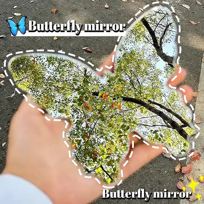 Miroir convexe rond de voyage