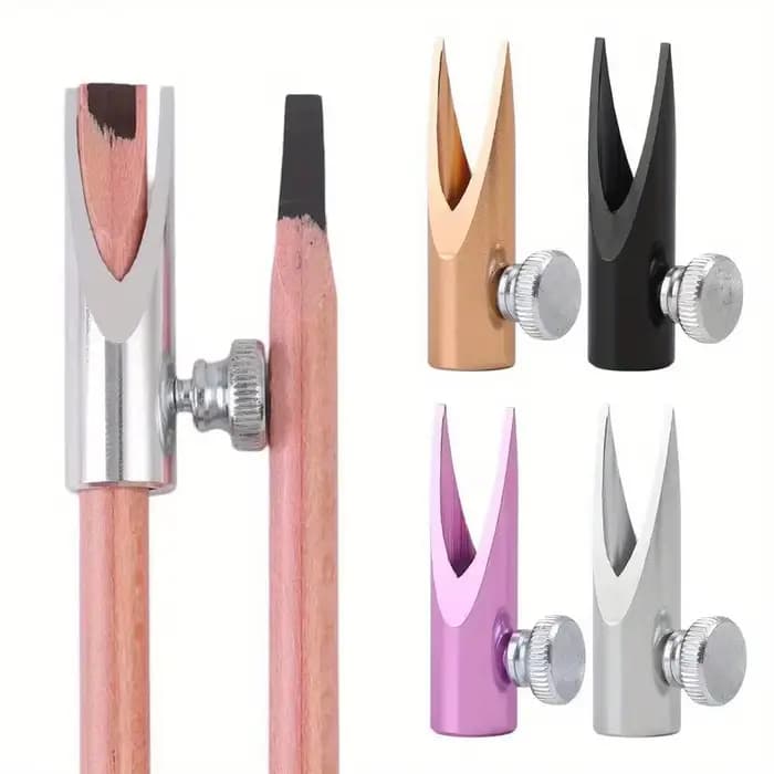 Taille-crayon à sourcils, pointe fine, outil pour Microblading, fournitures de tatouage, accessoires