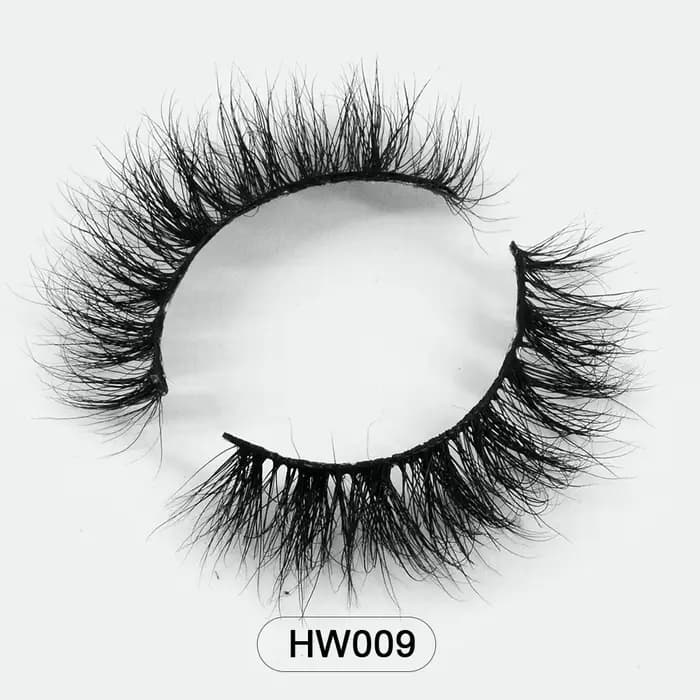 Livraison directe en gros naturel vaporeux 3d vison faux cils maquillage vison faux cils avec bande