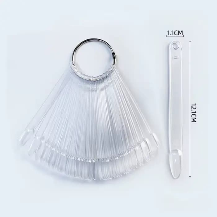 Produits pour ongles 50 couleurs carte en éventail pour vernis à ongles carte de vernis à ongles pra