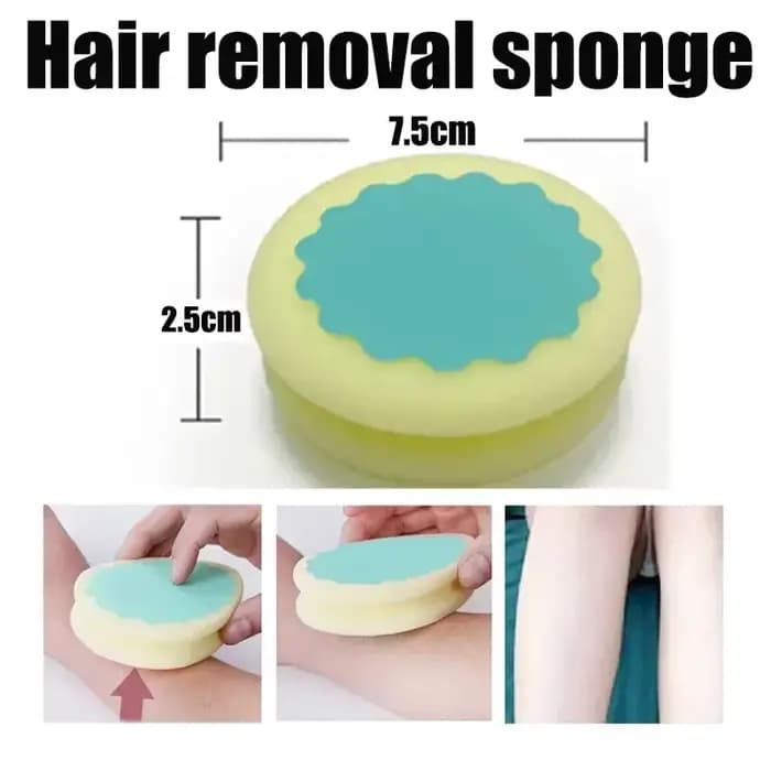 Épilatoire cheveux cristal gomme épilateur magique indolore éponge Pad enlever HaiR efficace épilate