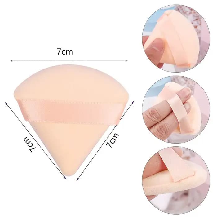 Éponge de maquillage en forme de triangle, accessoire de beauté, pour poudre, mélangeur, pour les do