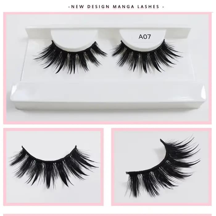 RED SIREN – faux-cils en Manga mouillés, longs, épais, naturels, à la mode, maquillage coréen, nouve