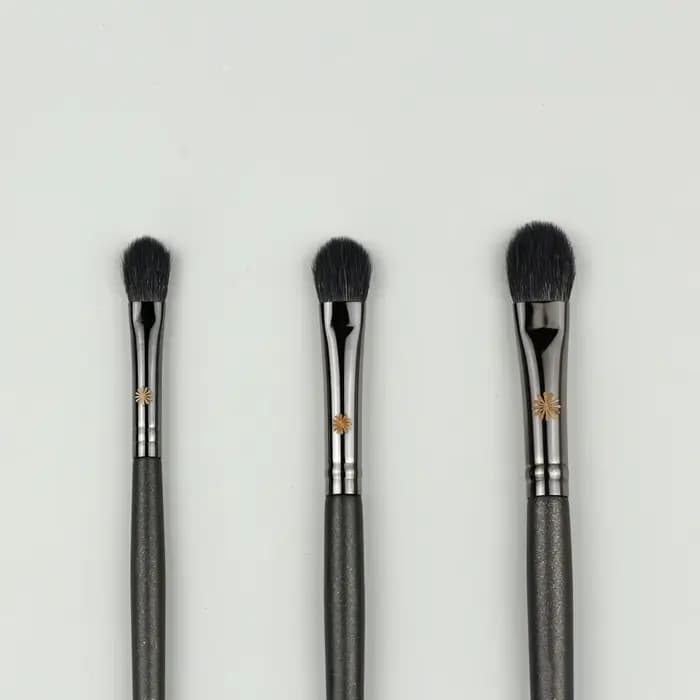 Pinceaux de maquillage pour fard à paupières, poils de chèvre, base d'ombre pour mélange de petits y