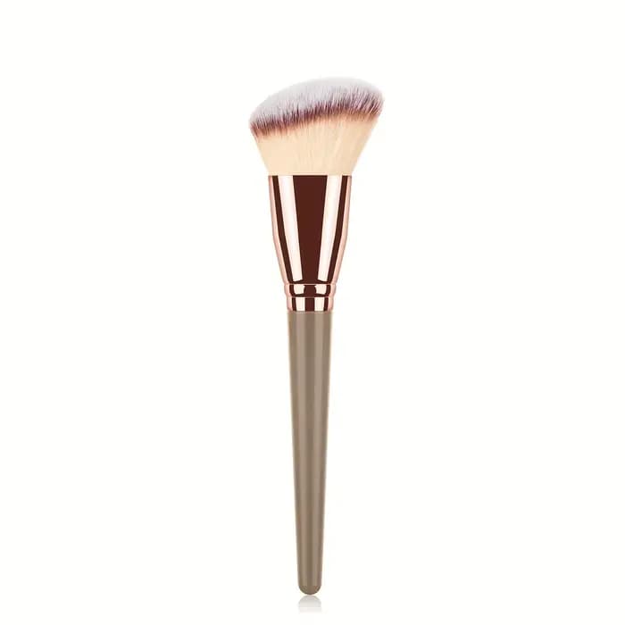 Pinceau de contour, pinceau de maquillage pour le visage bronzant pour fard à joues de contour de qu