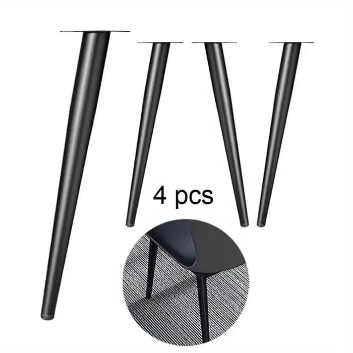 Pieds de Meuble en Métal de Remplacement, Accessoires pour Canapé, Salon, Chambre à Coucher, Table,