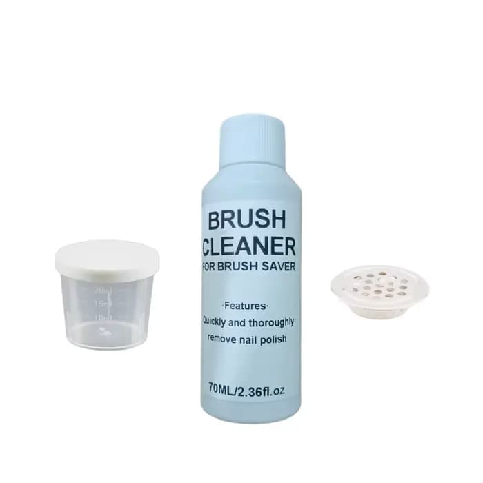 Nettoyant et revitalisant pour pinceaux à ongles, gel de nettoyage rapide pour pinceaux à ongles, pi