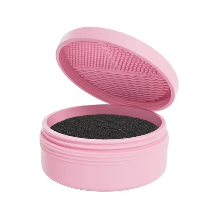Boîte de nettoyage de pinceaux de maquillage, éponge de nettoyage rapide, pinceaux de fard à paupièr