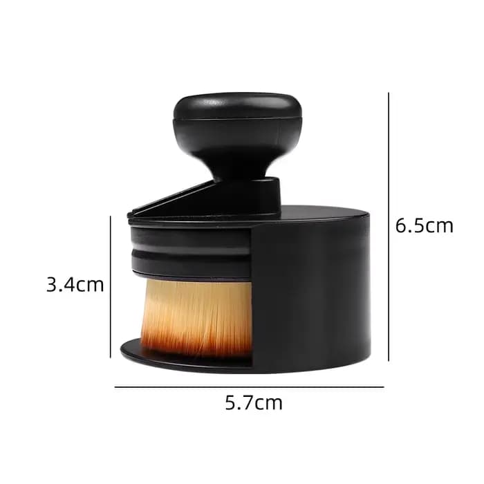 Brosse à Ongles Professionnelle en Acrylique pour Manucure, Accessoire pour Enlever la Poussière des