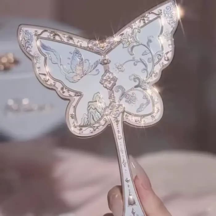 Miroir de poche Flower Knows Mirror Moonlight Mermaid THE SWEETIE BEAR Collection, édition limitée,
